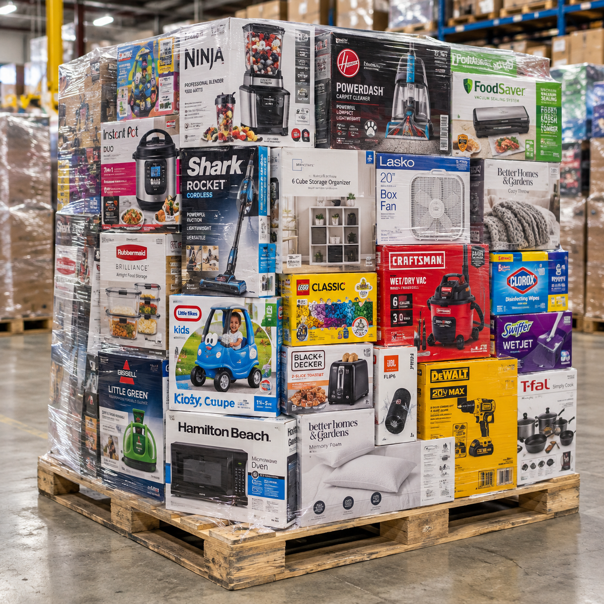 General Merchandise Liquidation Pallet