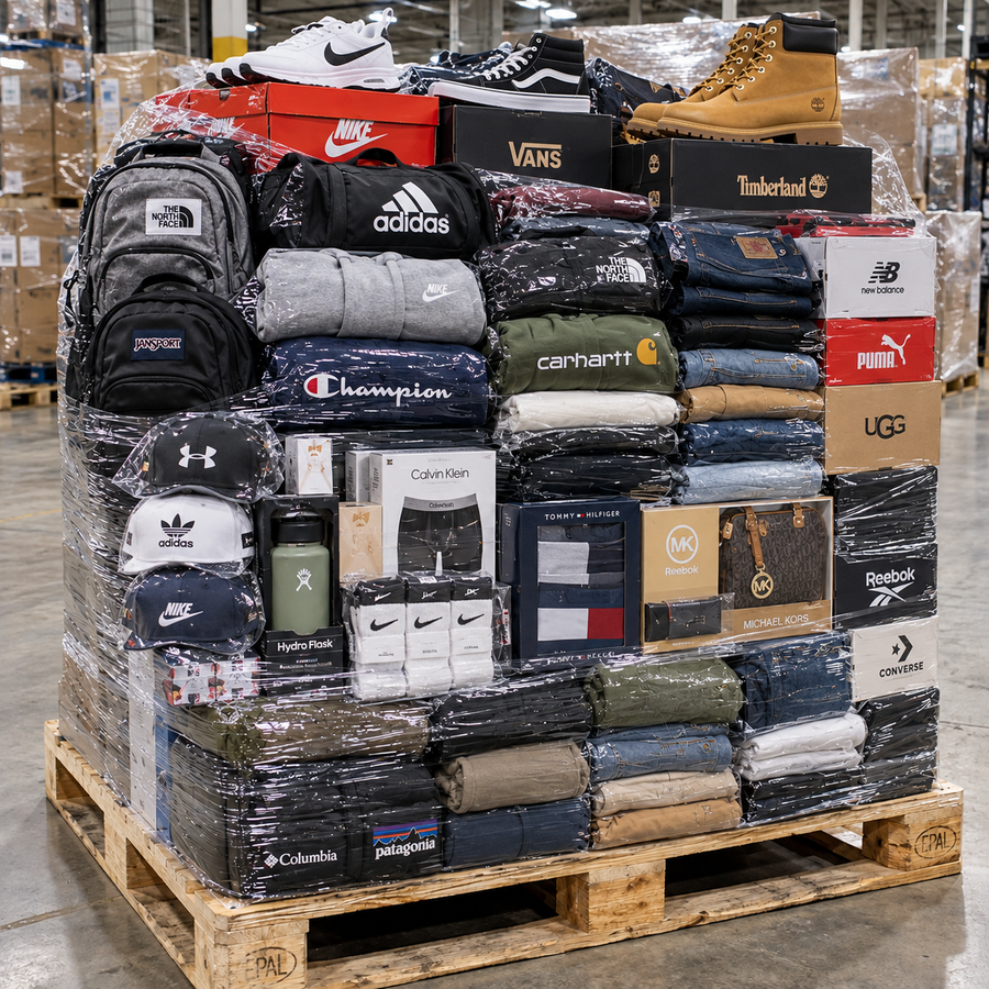 Apparel and Footwear Liquidation Pallet
