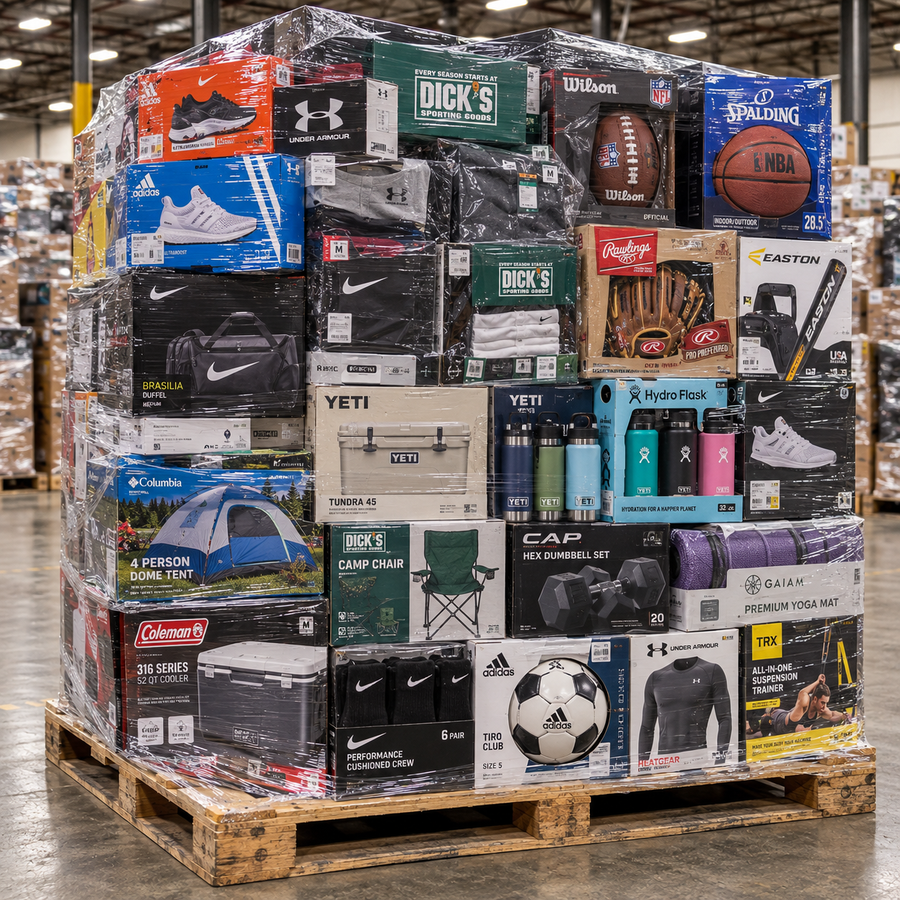 Dick's Sporting Goods Liquidation Pallet